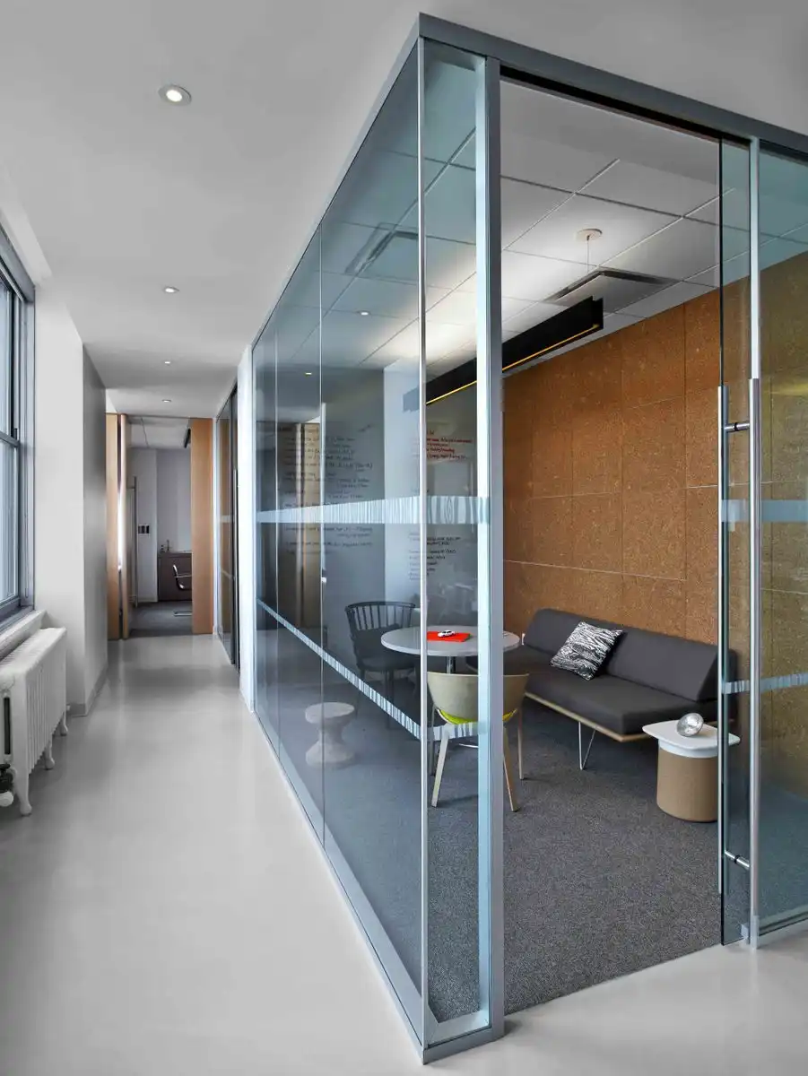 Hudson Rouge NYC Small Meeting Room - Glass Box