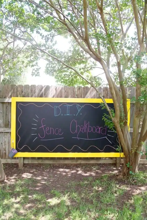 Huge Outdoor Chalkboard
