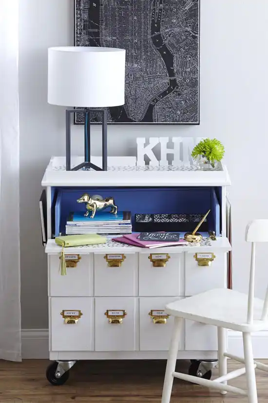 White IKEA Dresser Hacks And Transformations