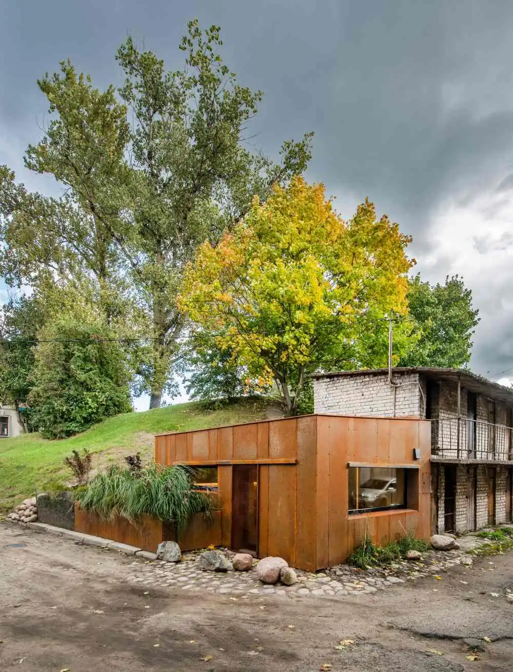 garage micro home