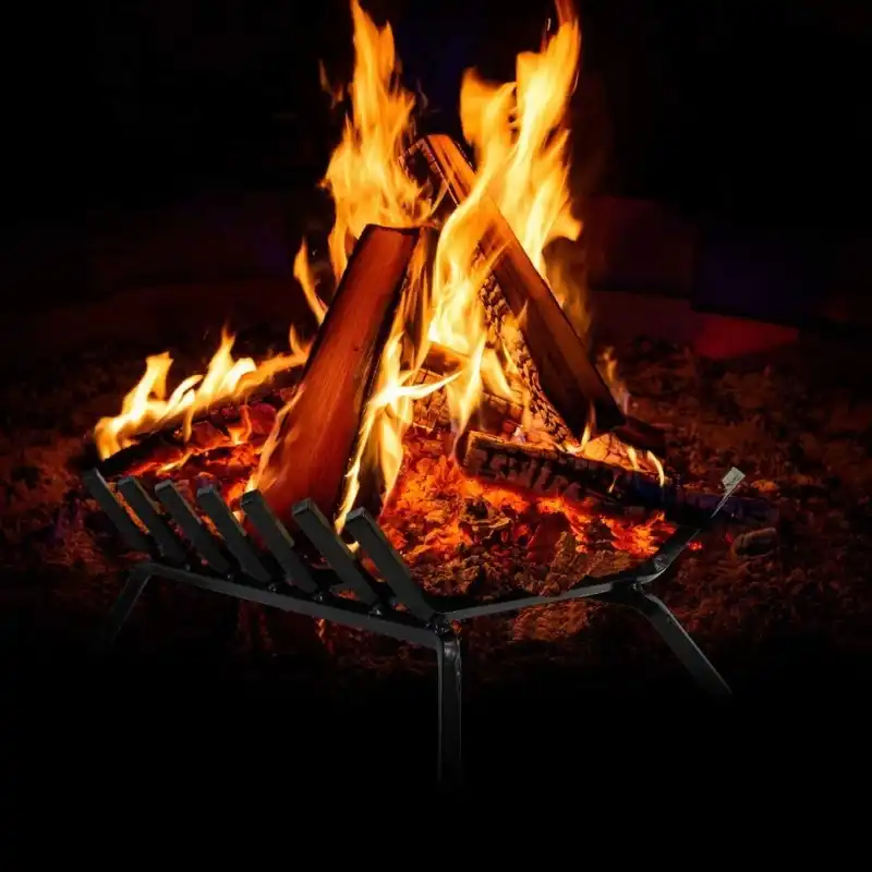INNO STAGE Fire Wood Log Grate for Fireplace