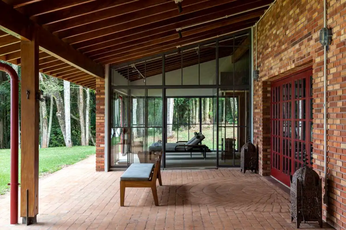 Ibiúna House Brasil Estúdio Penha porch