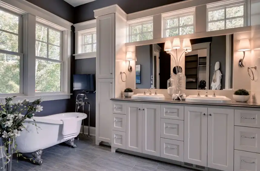 Illuminate Your Space with Multiple Bathroom Transom Windows