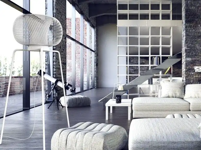 Impossible floor lamp