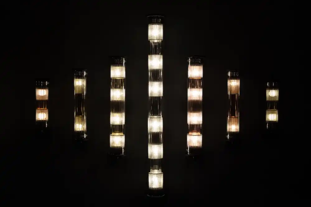 In the tube wall lamps