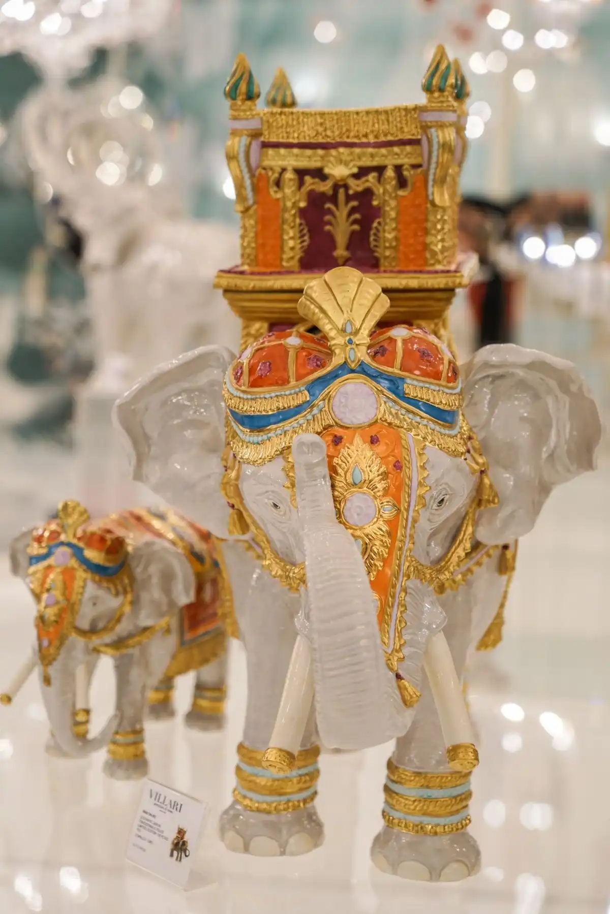 Indian elephant sculture