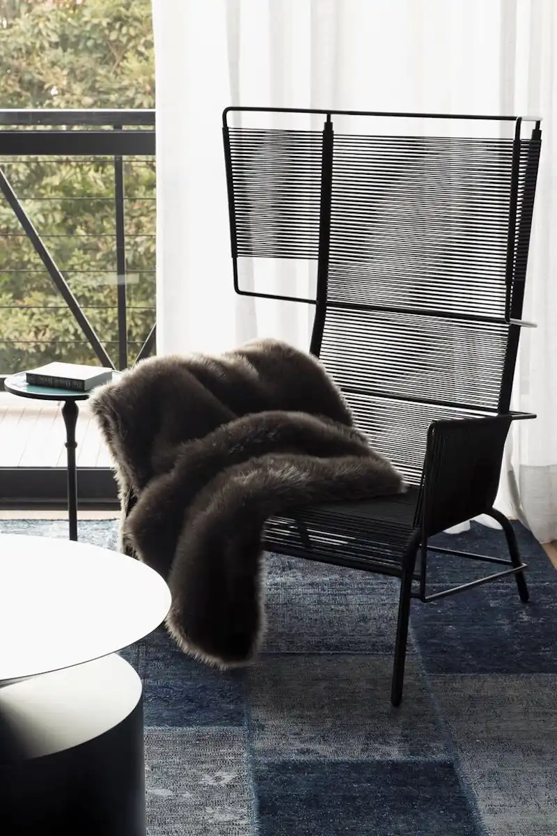 Industrial Sao Paulo loft garden chair indoors