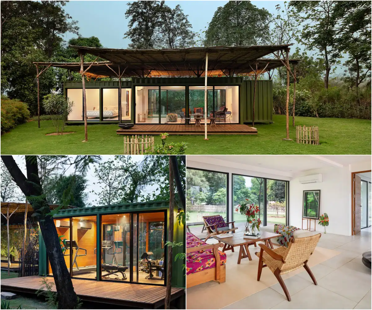 Industrial Style Container Home in India