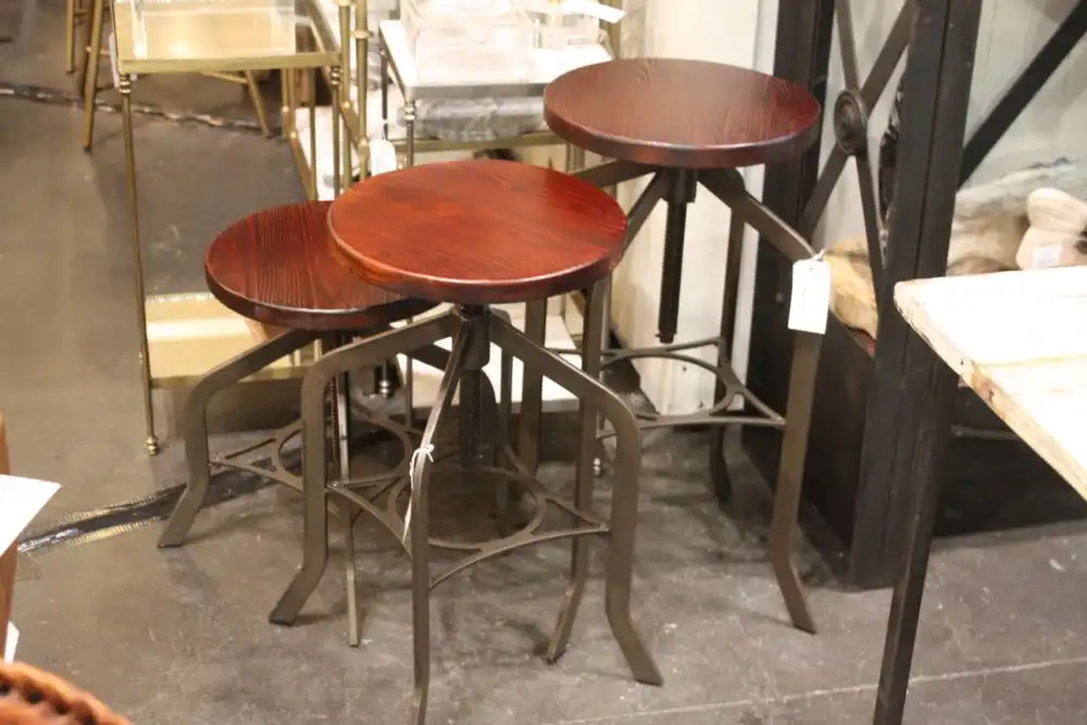 Industrial chairs for an industrial design