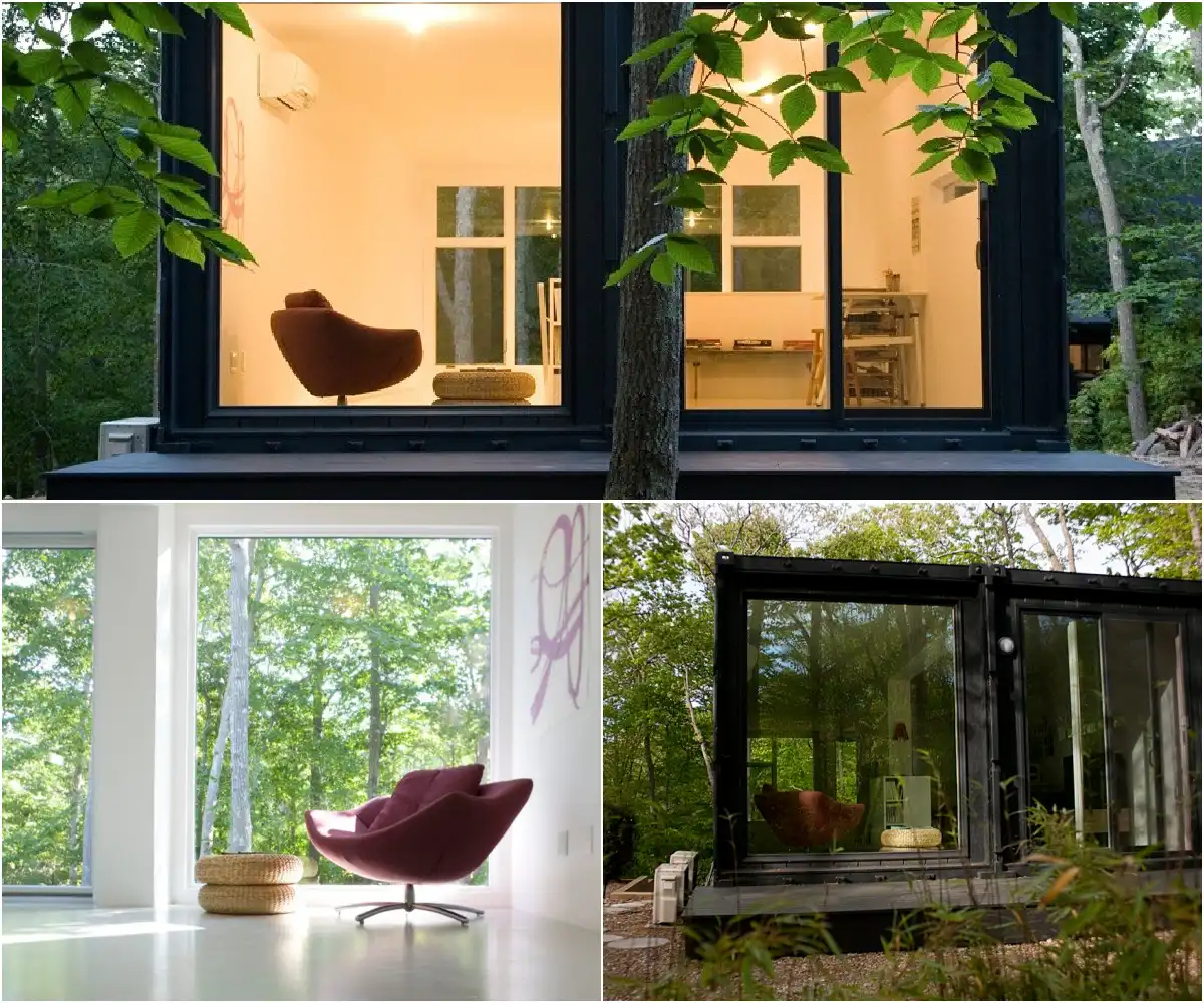 Inexpensive Shipping Container Art Studio in New York