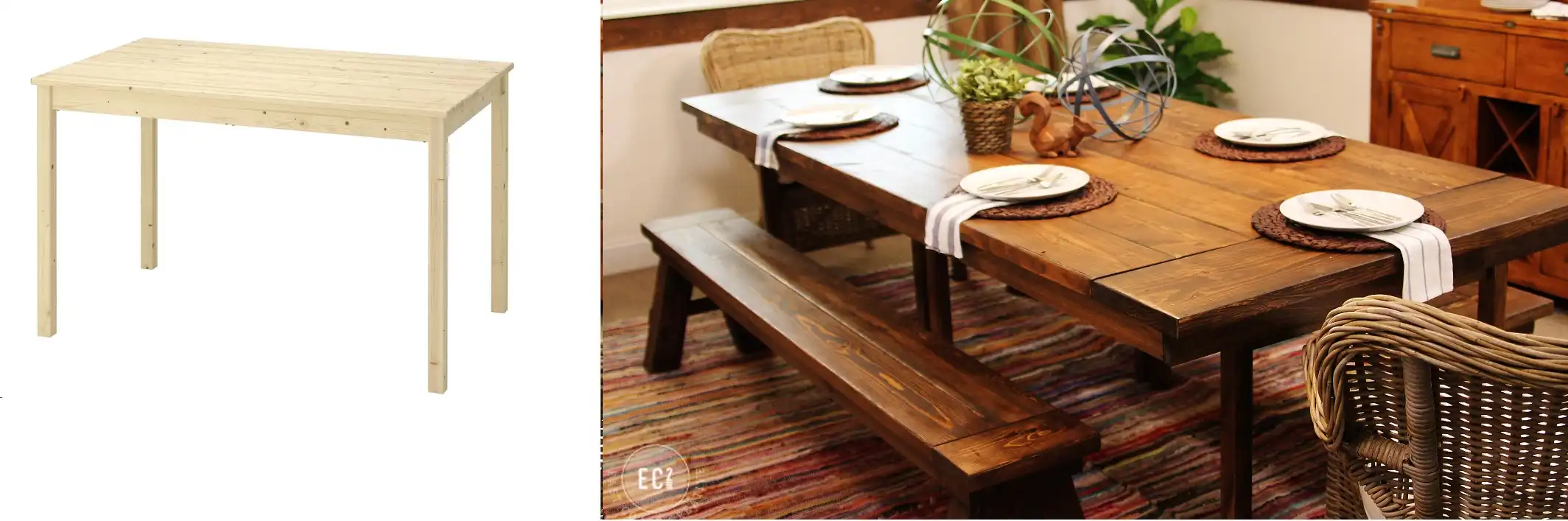 Ingo Dining Table Hack