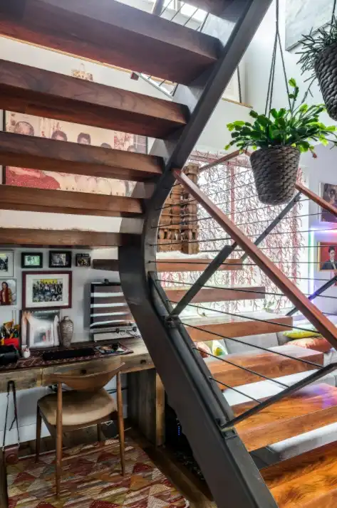 Inspired space under the stairs