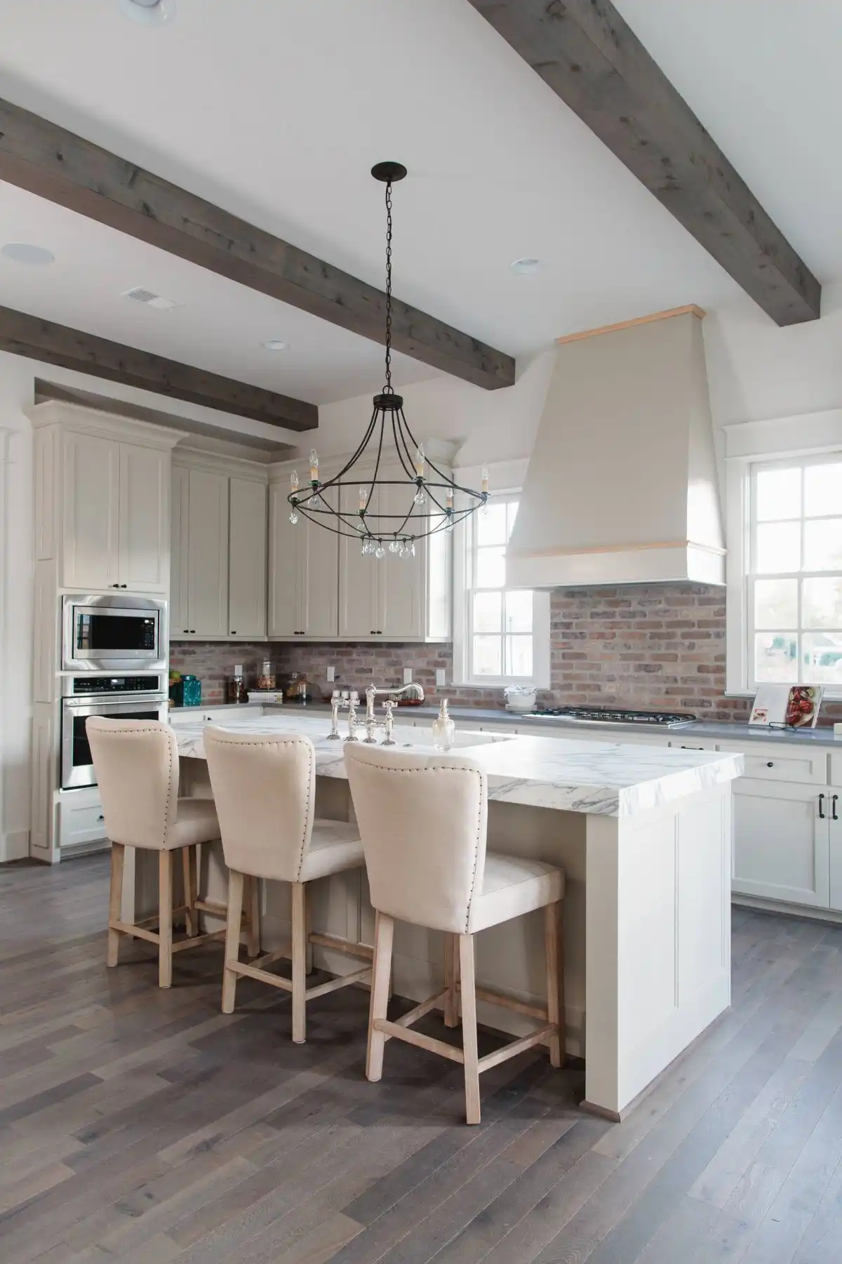 Install Brick for a Cozy Country Feel