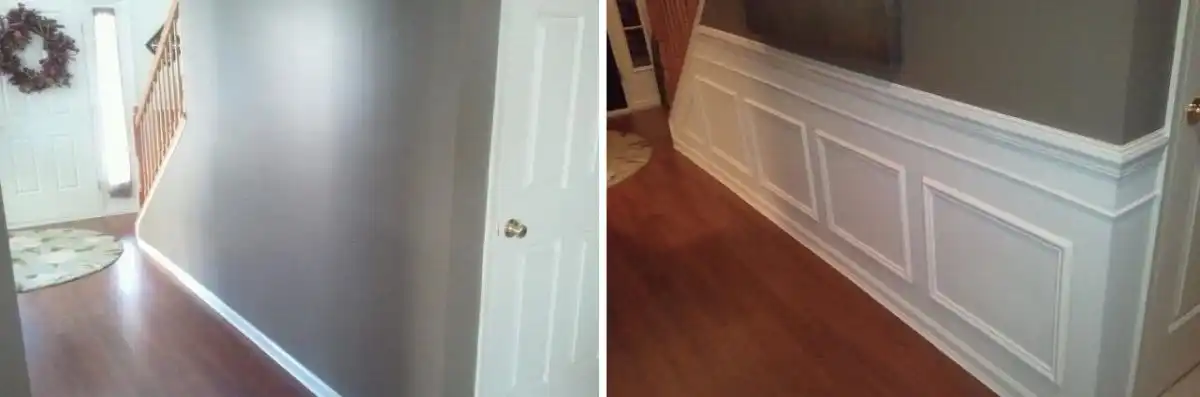 Install Wainscot DIY