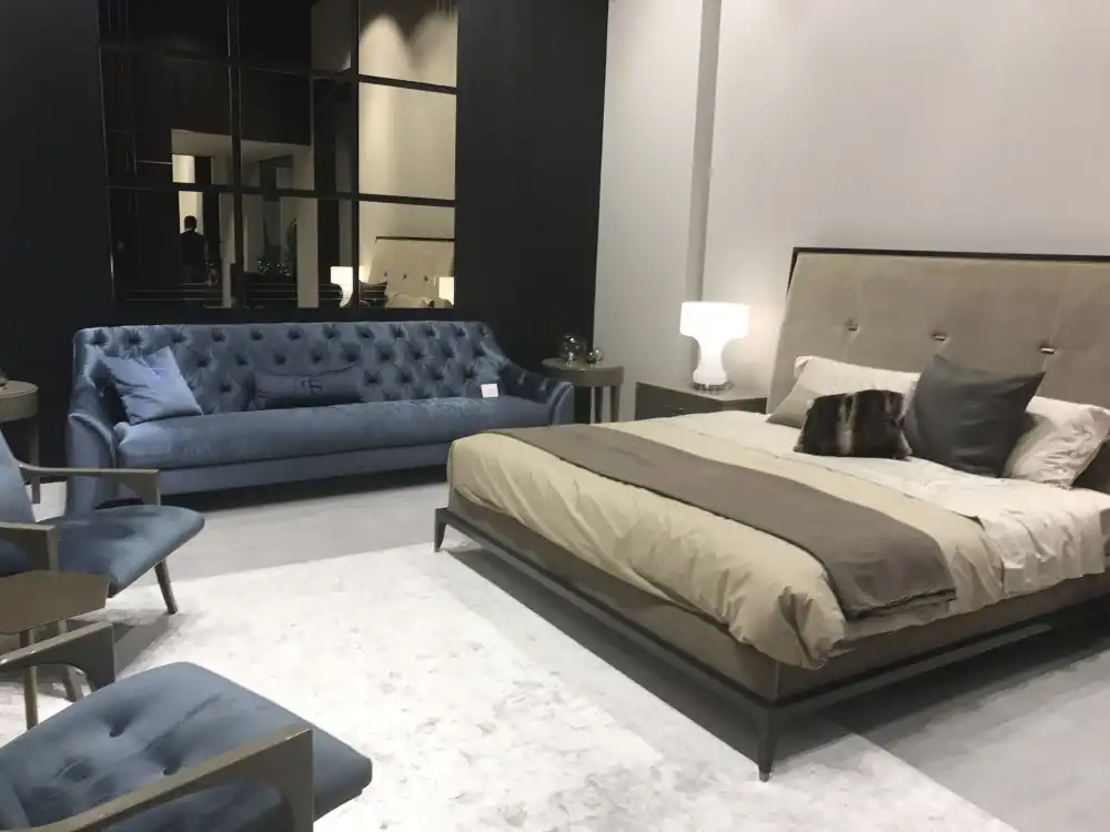 Interior design of the master bedroom