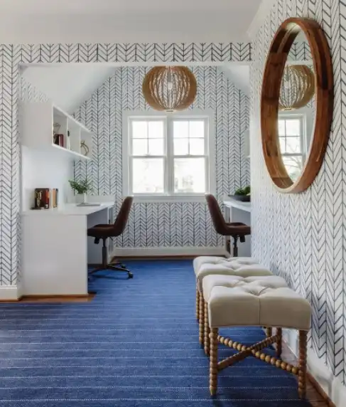 Herringbone Wallpaper