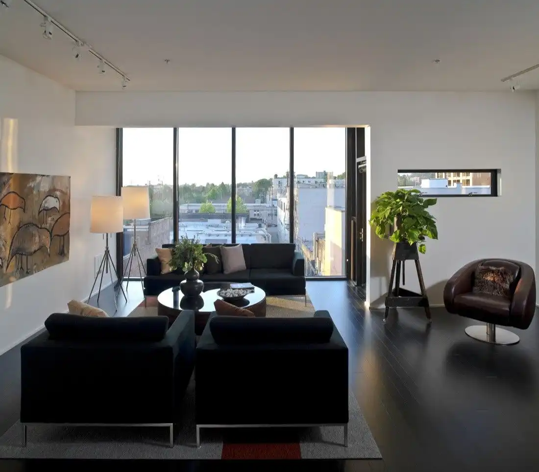 Interior of 1111 E Pike by Olson Kundig Architects
