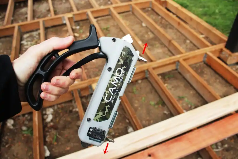 How to Install a Redwood Deck Floor 12