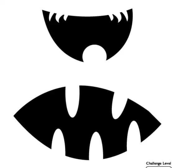 Franken Jack Halloween Template Carving