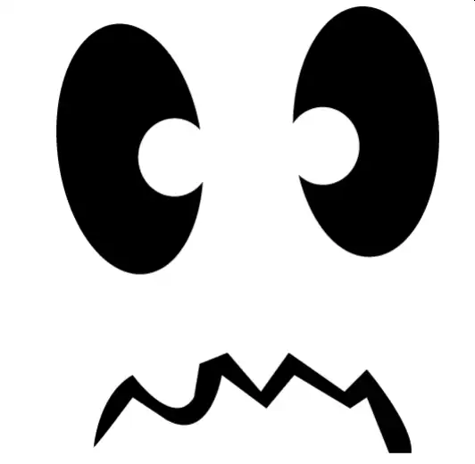 Worried JAck Pumpkin Carving Template