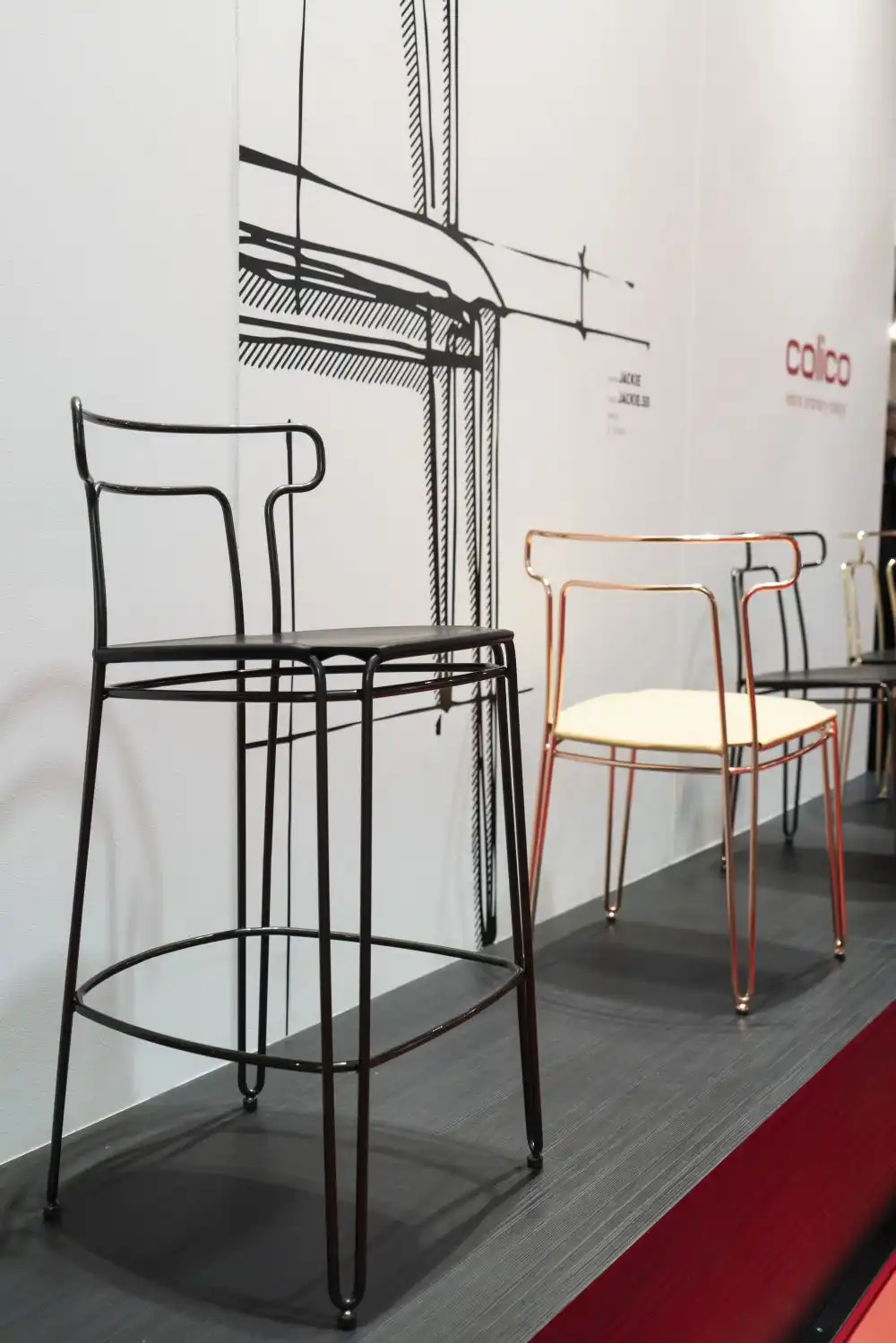 Jackie wire chair from Colico extraordinary design