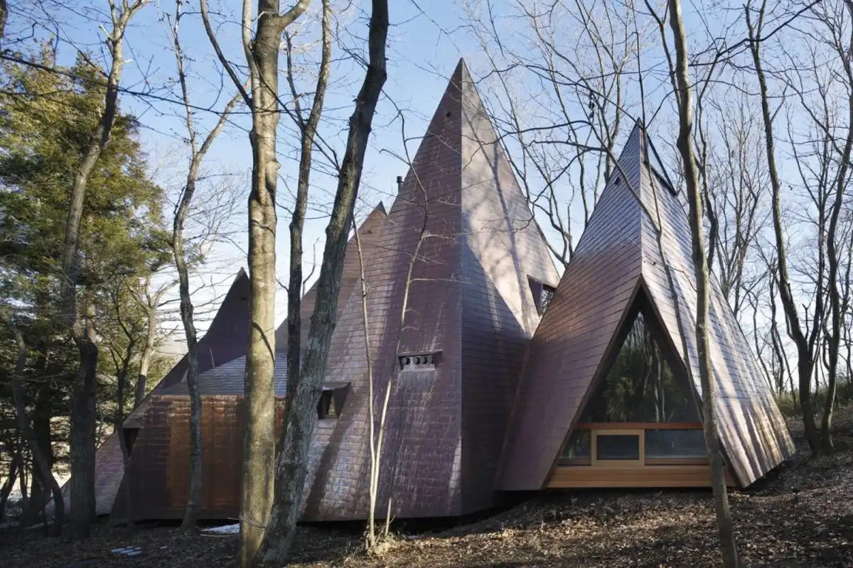 Japanese The Nasu Tepee House Back