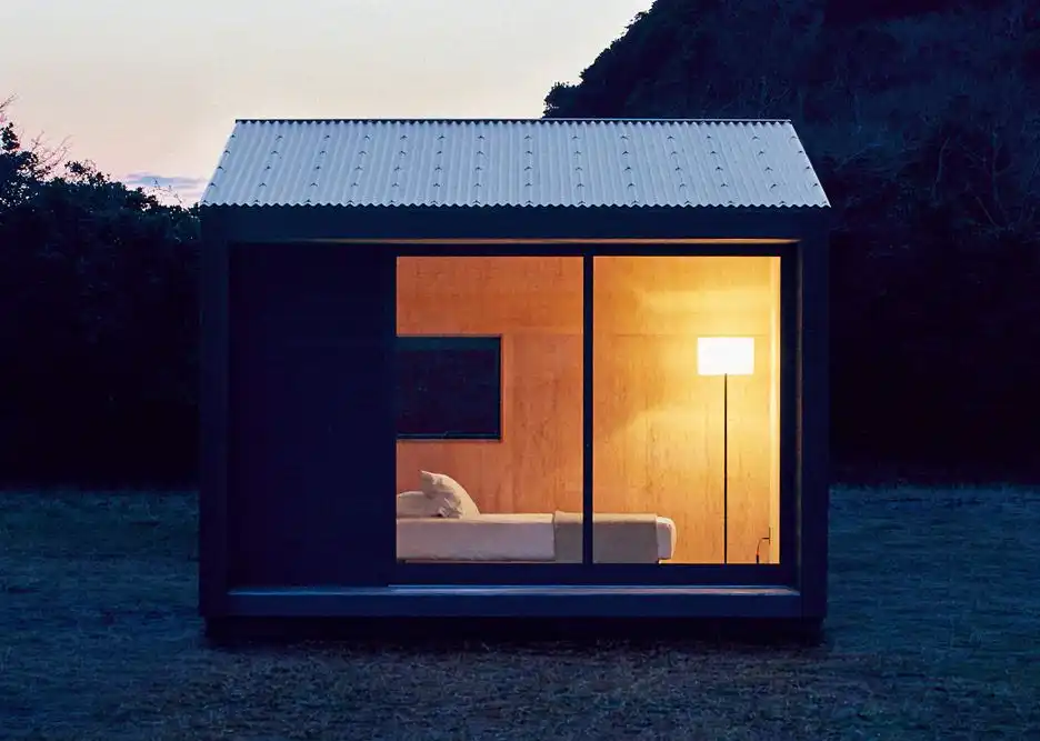 Japanese brand Muji prefab micro house - one bed house