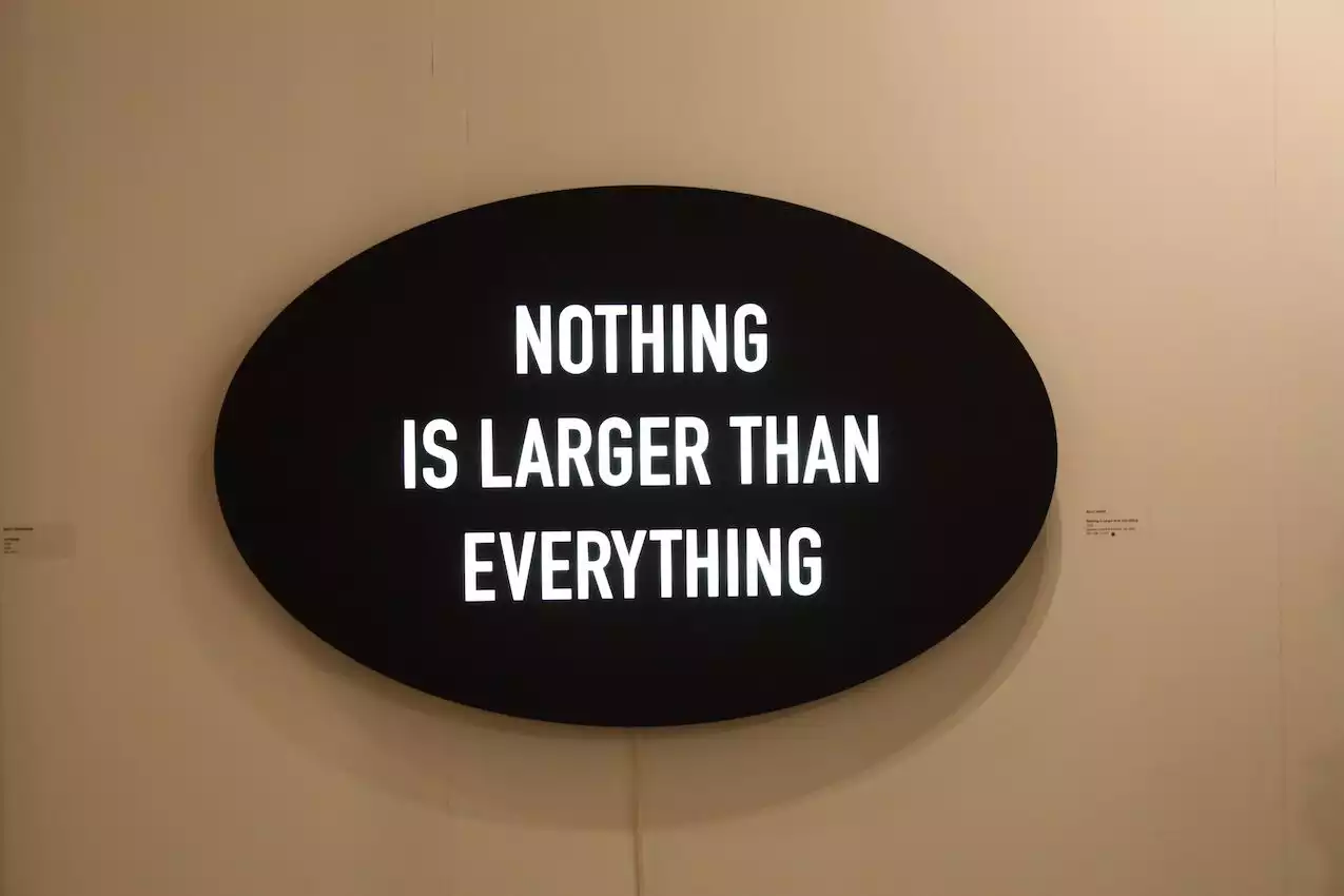 Word art makes the viewer stop and think.