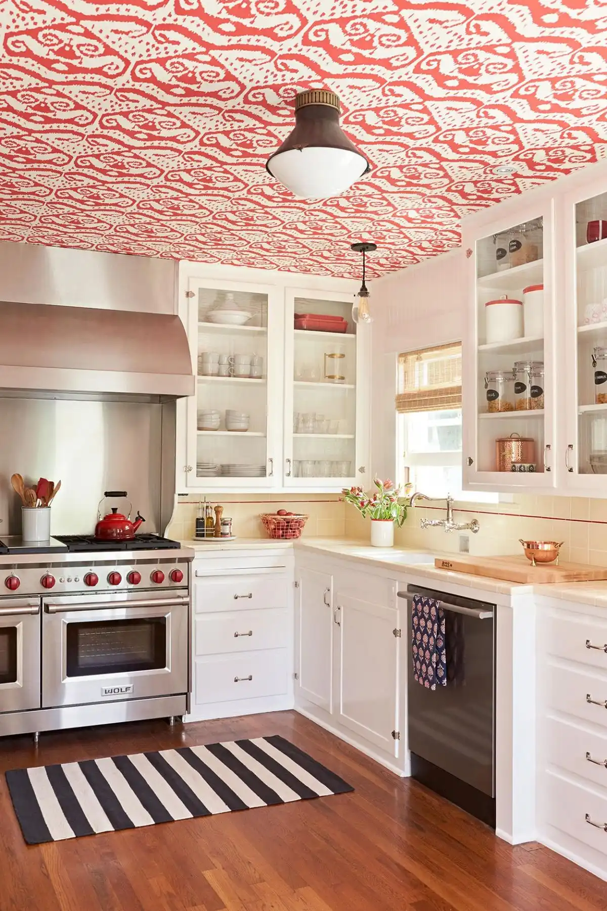 Kitchen Ceiling Wallpaper