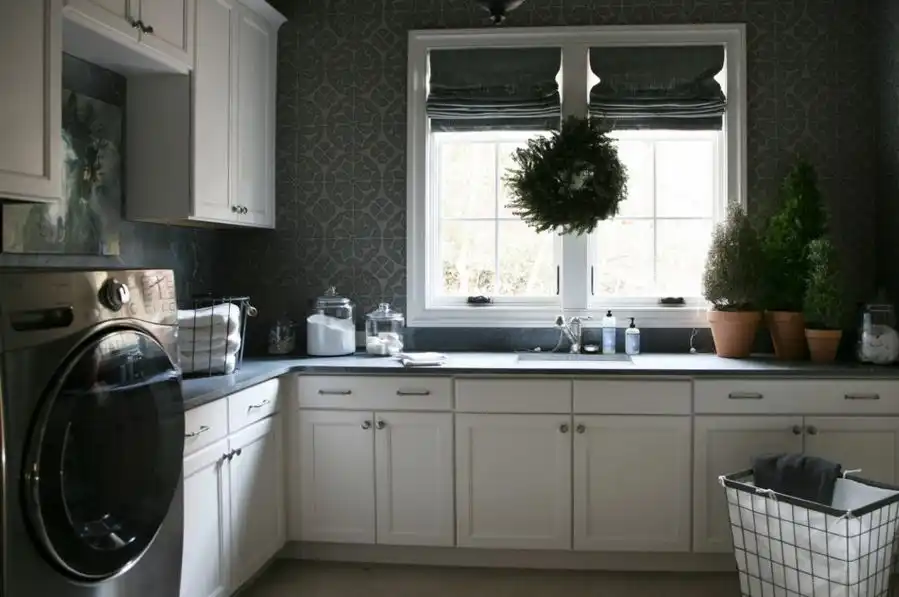Kitchen Christmas Wreath For Window