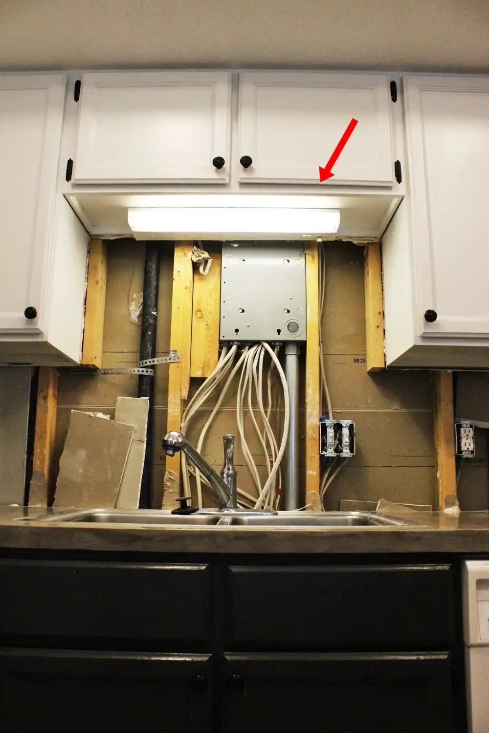 Kitchen Light Upgrade - Above the sink light