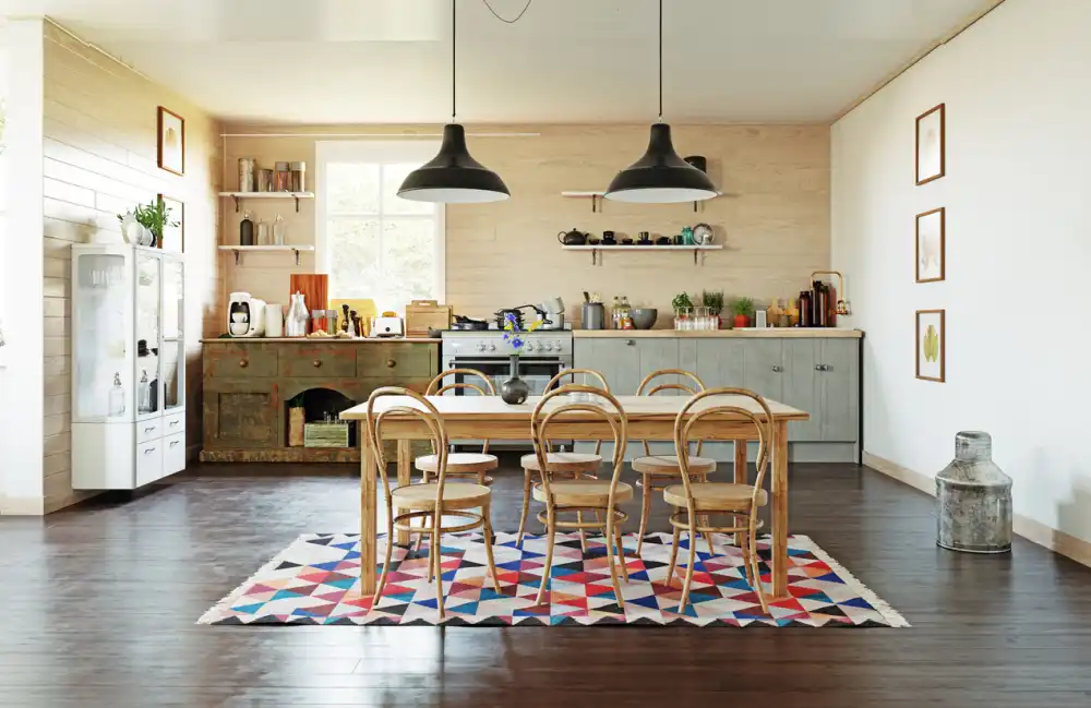 Pros and Cons of Having a Carpet in the Kitchen