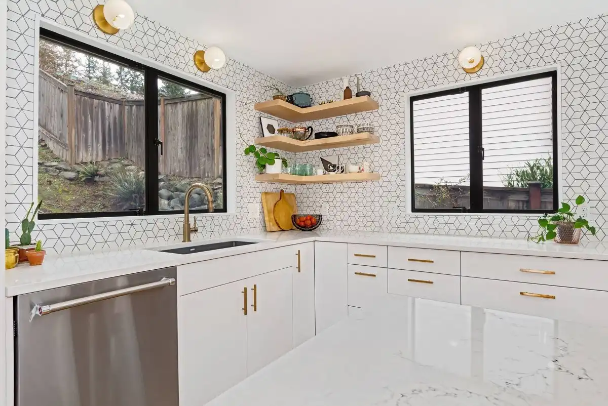 Kitchen corner cabinet types