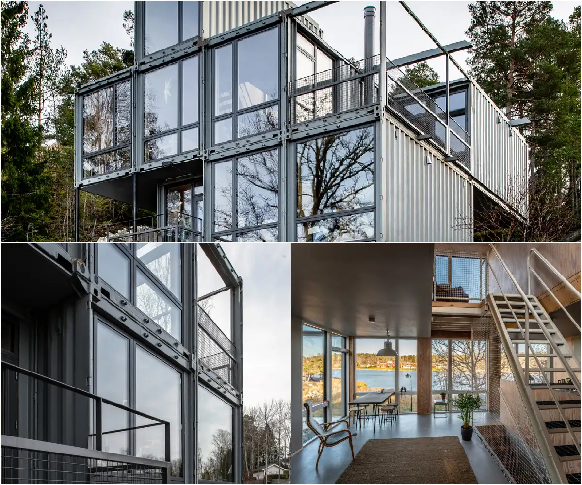 Lakeside House in Stockholm
