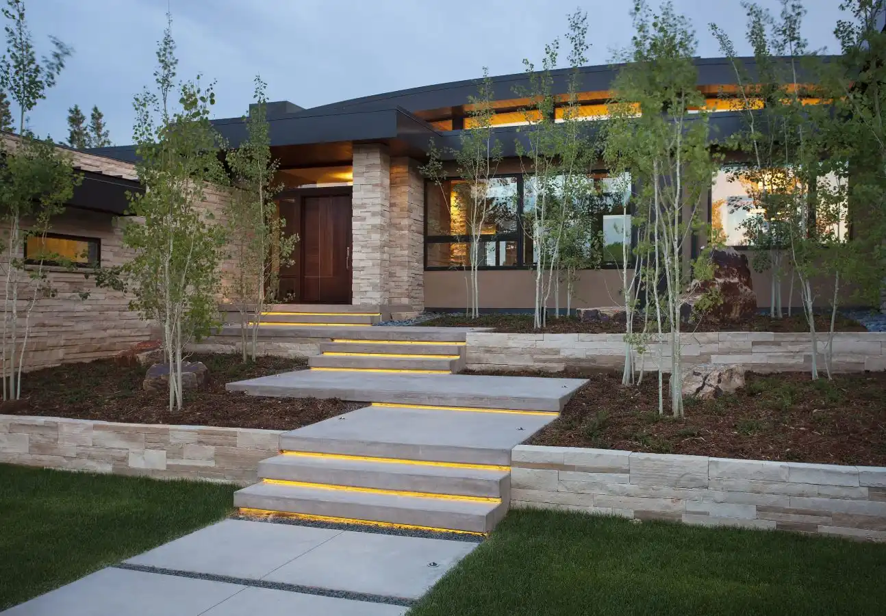 Landscape stairs lighting fixture