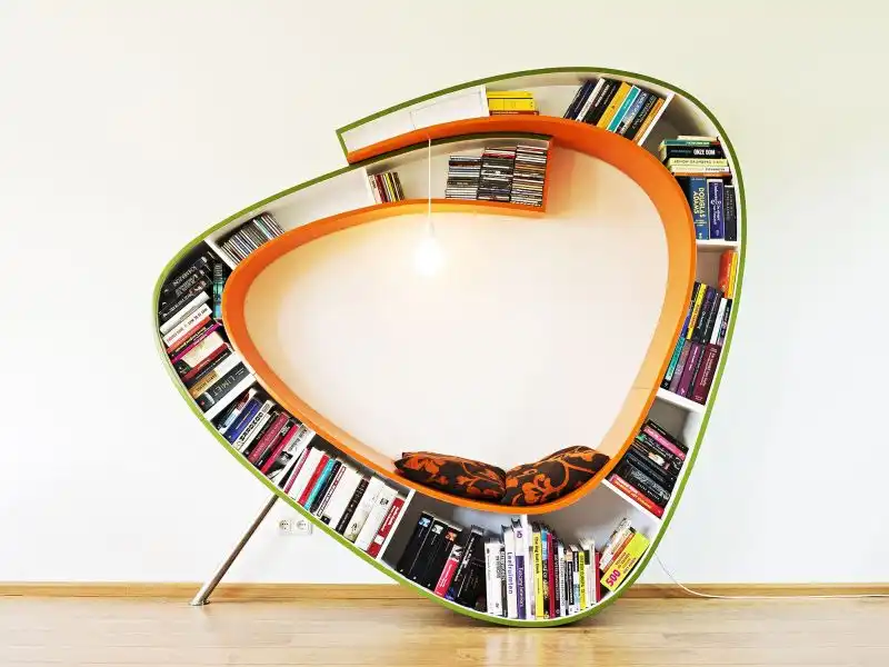 Large Seating with Books Storage