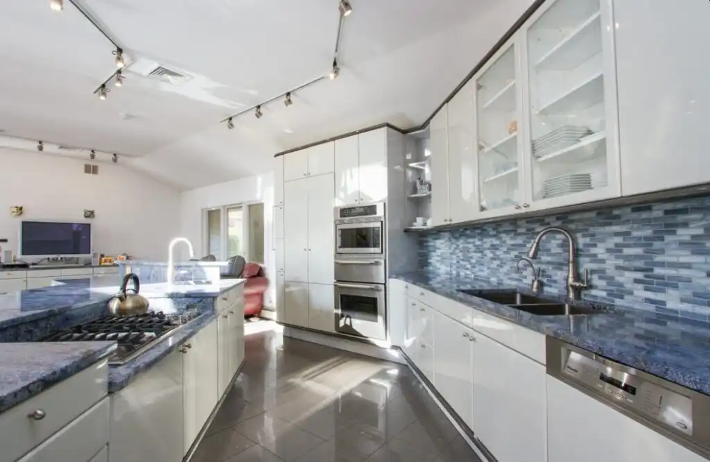Blue Bahia Granite Interior Design