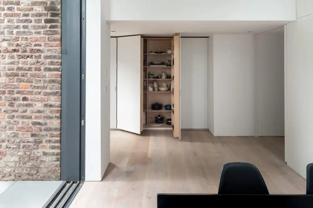 Lawford Road Townhouse In London by OEB kitchen storage