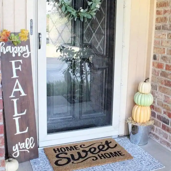 Layer Rugs at the Entryway To Your Home