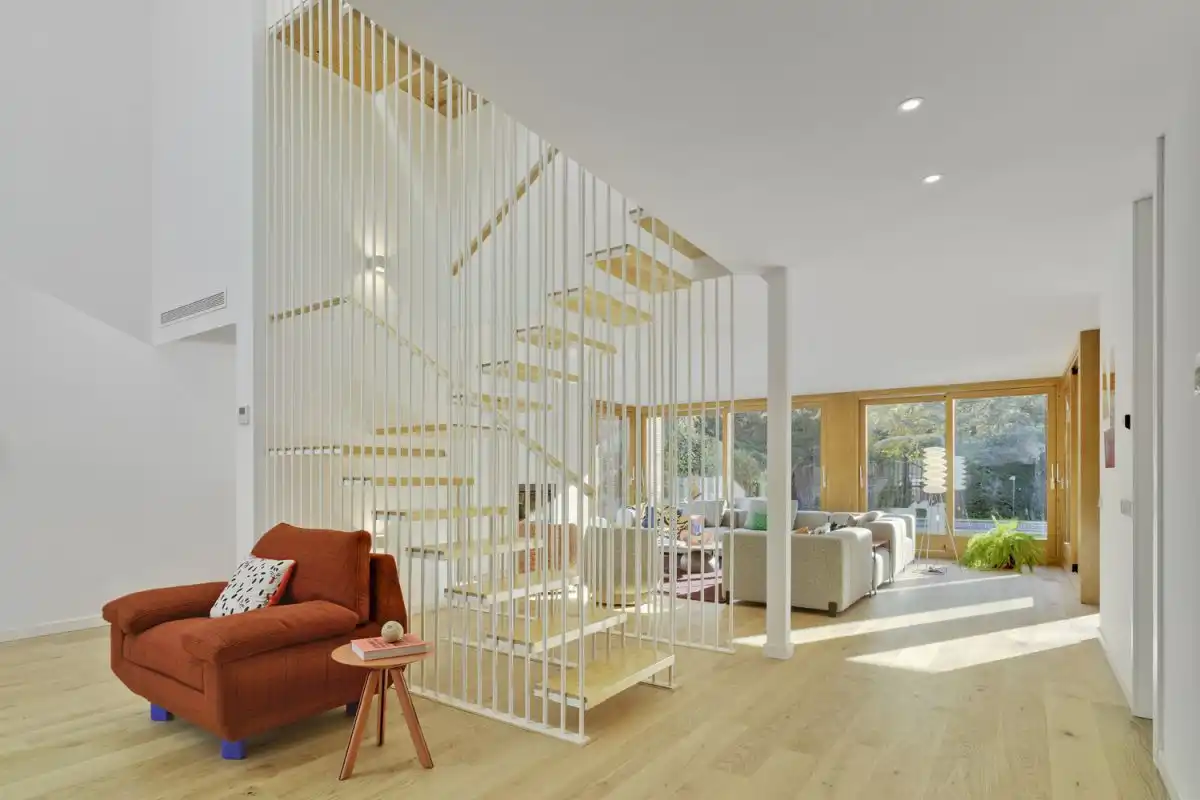 Levitt House La Moraleja by CSO arquitectura staircase