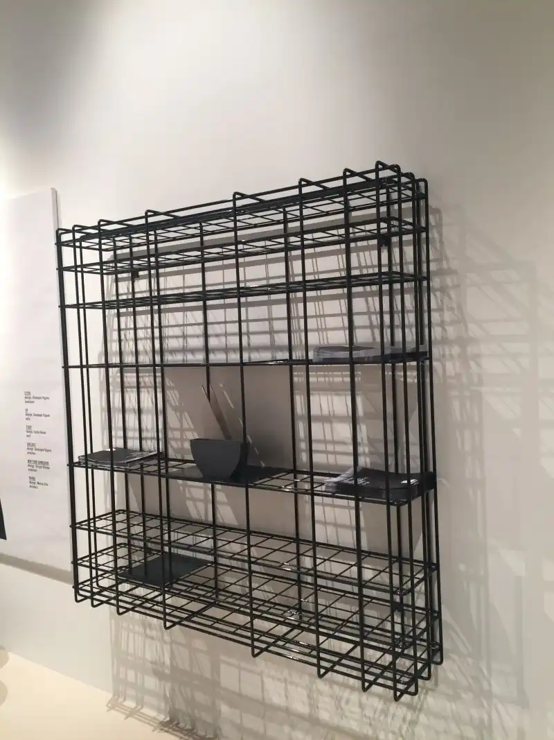 Leyva bookcase Wire furniture