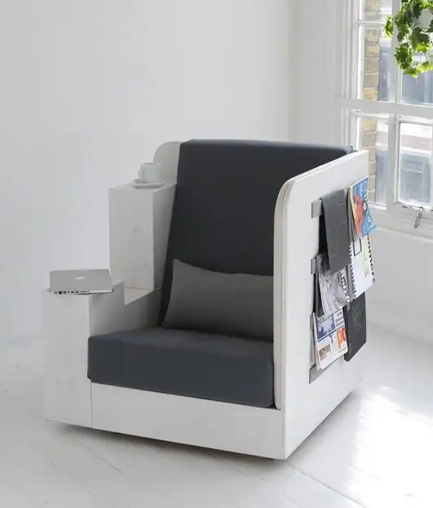 Library Chair Design and Storage