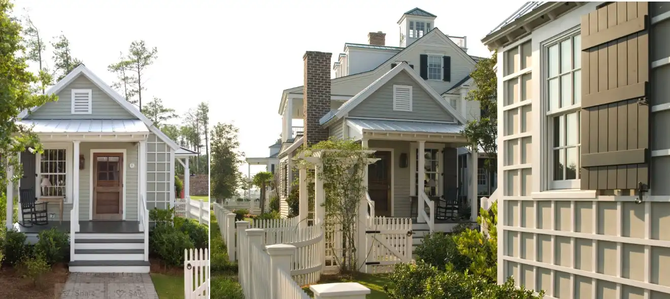 Light gray house paint exterior