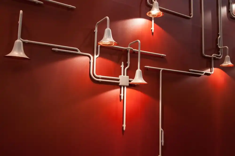 Light forest wall lighting system from andtradition