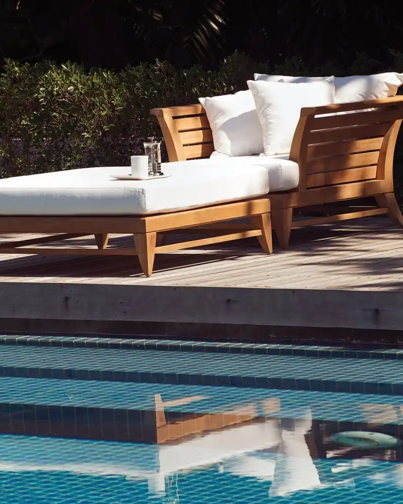 Limited Teak Patio Chair