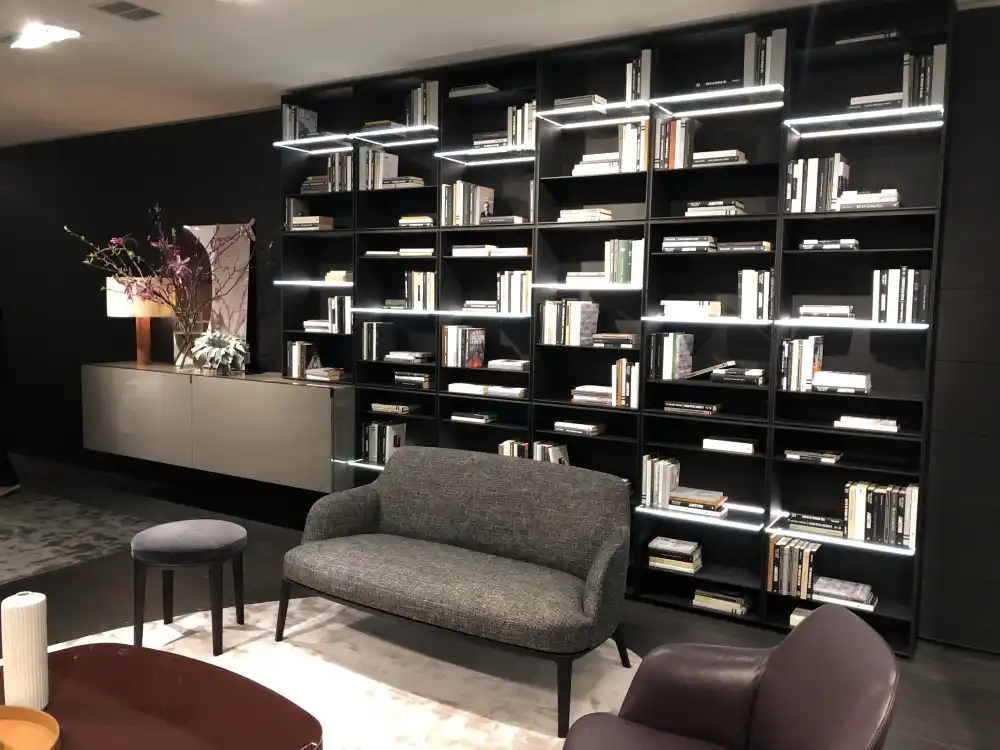 Modern Wall Bookshelves With Intricate And Unexpected Design Features