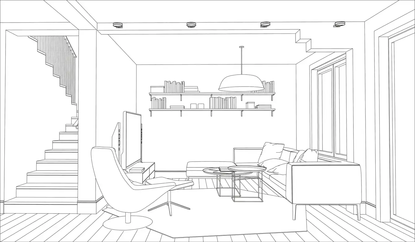 What's the best furniture layout for a small living room?