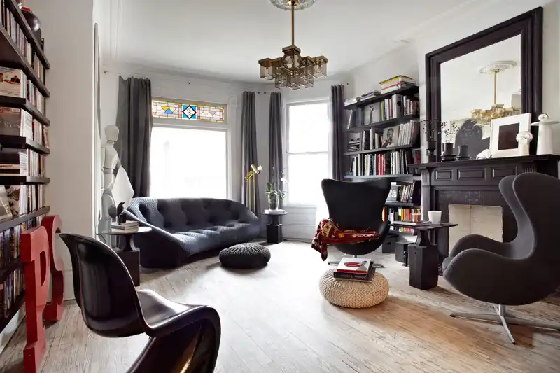 Living room without TV