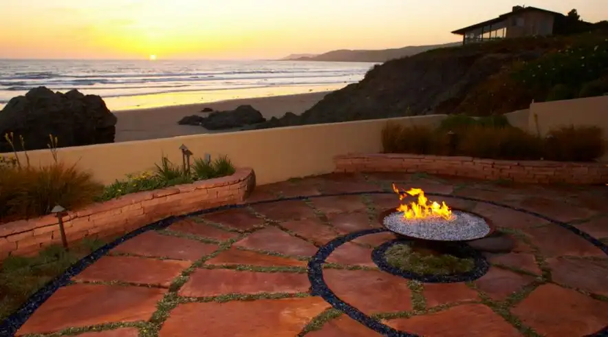 There's a large variety of patterns you can use, this spiral design being a beautiful example [ Design from Jeffrey Gordon Smith Landscape Architecture ]