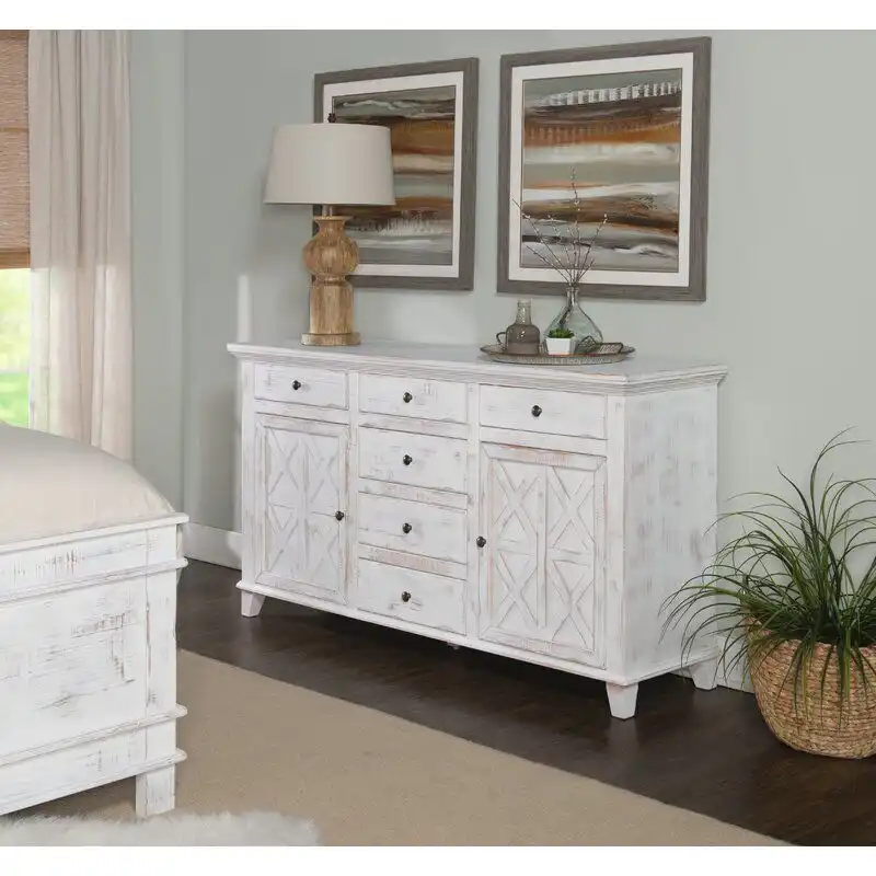 Lockett 6 Drawer Combo Dresser